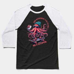 The Common Atlantic Skateopus Baseball T-Shirt